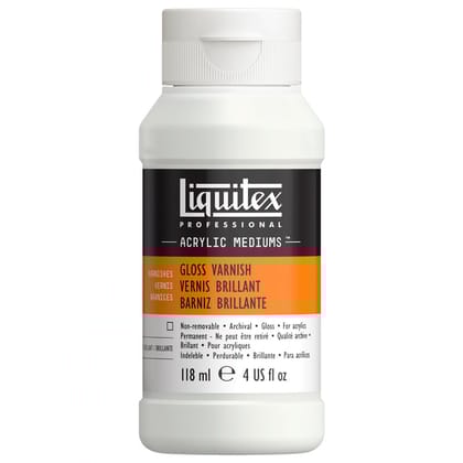 Liquitex Professional Acrylic - Gloss Varnish Acrylic Medium - Choose-118ml
