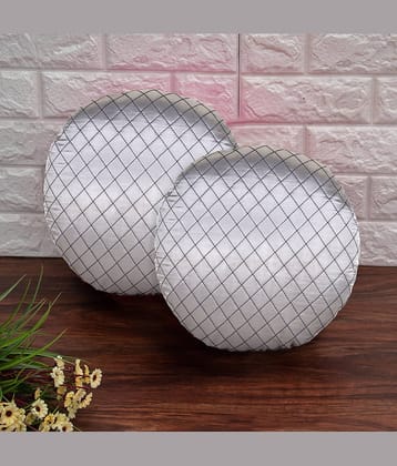 mezposh Set of 2 Satin Cushion Covers 30X30 cm (12X12)