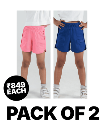 2-Pack All Day Cotton Shorts-4-5 Y