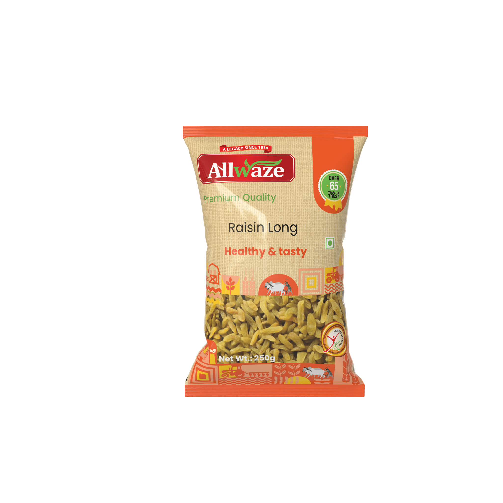 Allwaze Raisin Long 250gram