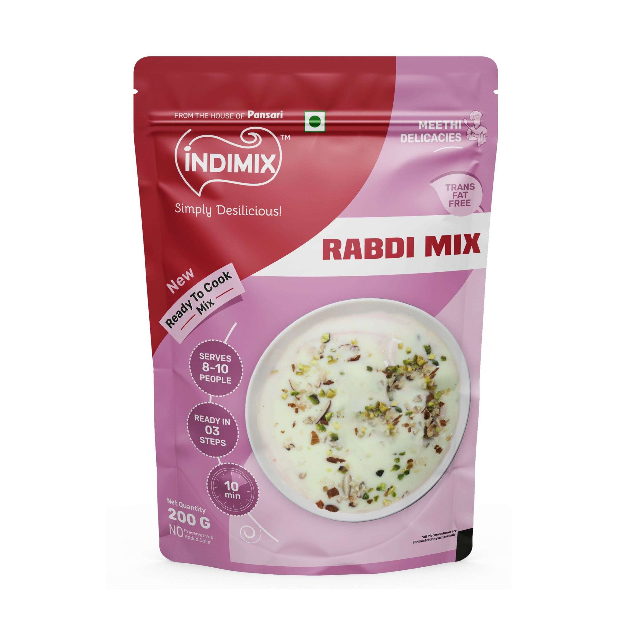 Indimix Ready to Cook Rabdi Mix - 200g