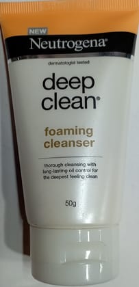 Neutrogena deep clean foaming cleanser 50g