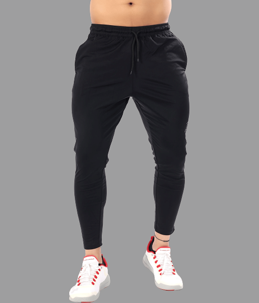 Fuaark - Navy Nylon Men's Sports Trackpants ( Pack of 1 )