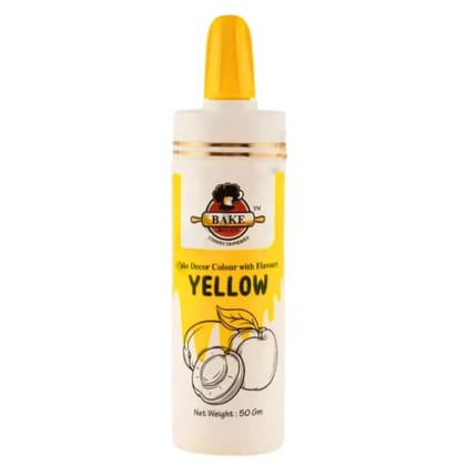 Yellow - Bake Haven Edible Puff/Dust Colour - 50 gram