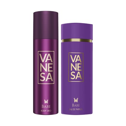 Vanesa Pack of 2 (Babe Deo 150ml + Babe Perfume 60ml)