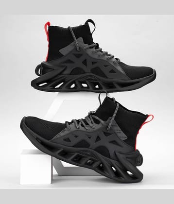 ATOM Alphabounce Black Men's Sneakers