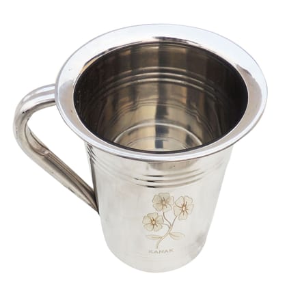 Pure Stainless Steel Pitcher Jug 1.65 Liter Water Server (SMAS071 A)