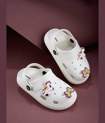 Campus GC-9002K White Boy's Clogs ( 1 Pair )