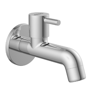 EL-1803 Long Nose Bib Tap With Wall Flange