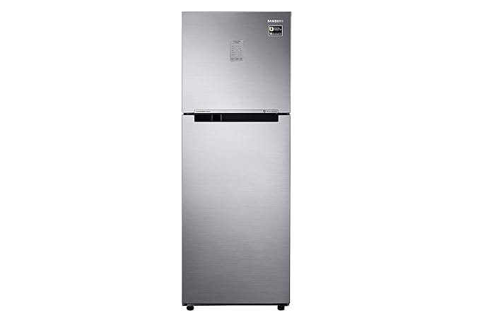 Samsung 236L 2 Star Inverter Frost-Free Convertible 3 In 1 Double Door Refrigerator Appliance (RT28C3732S8/HL,Elegant Inox 2023 Model)