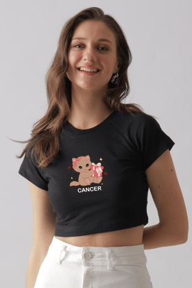 CANCER -Baby tee-XS