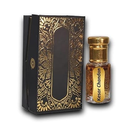 Reem Fragrances | Kesar Chandan Attar | Royal & Long Lasting | 6 ml