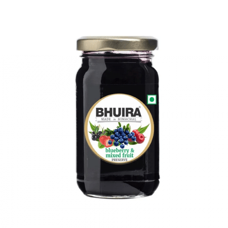 Bhuira Blue Berry mixed Fruit Jam 240 Grams