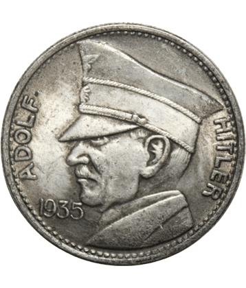 Verified Coin - Adolf 5 RM 1935 1 Numismatic Coins