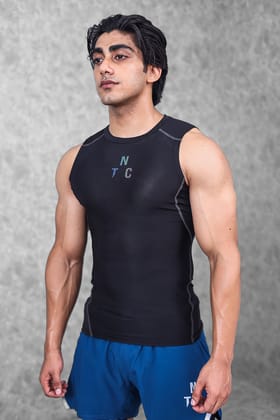 Critical Compression Tank top- Black-XXL