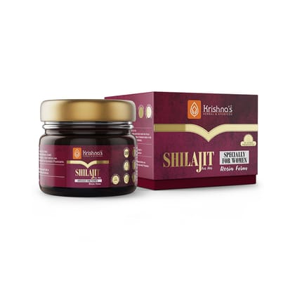 Krishna's Herbal & Ayurveda Himalayan Shilajit Resin For Women  20 g Pack of 1