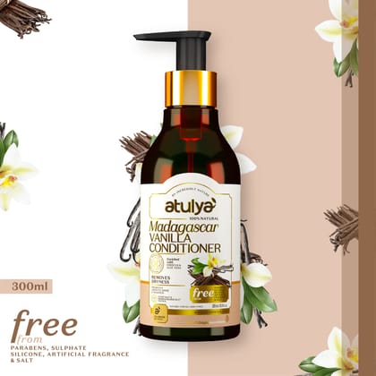 Atulya Madagascar Vanilla Hair Conditioner for Dry Hair - 300ml