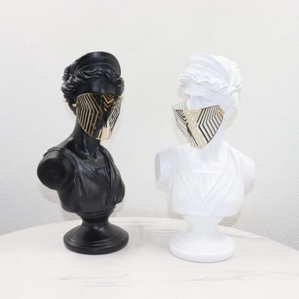 LADY IN MASK-Black