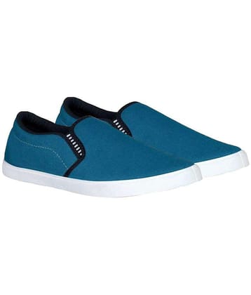 BRUTON Light Blue Mens Slip on - 10