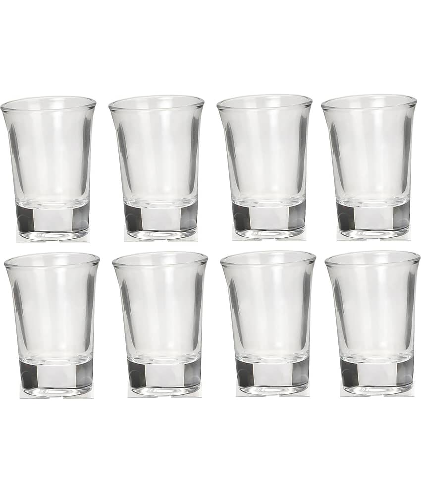 Afast Shot  Glasses Set,  30 ML - (Pack Of 8)