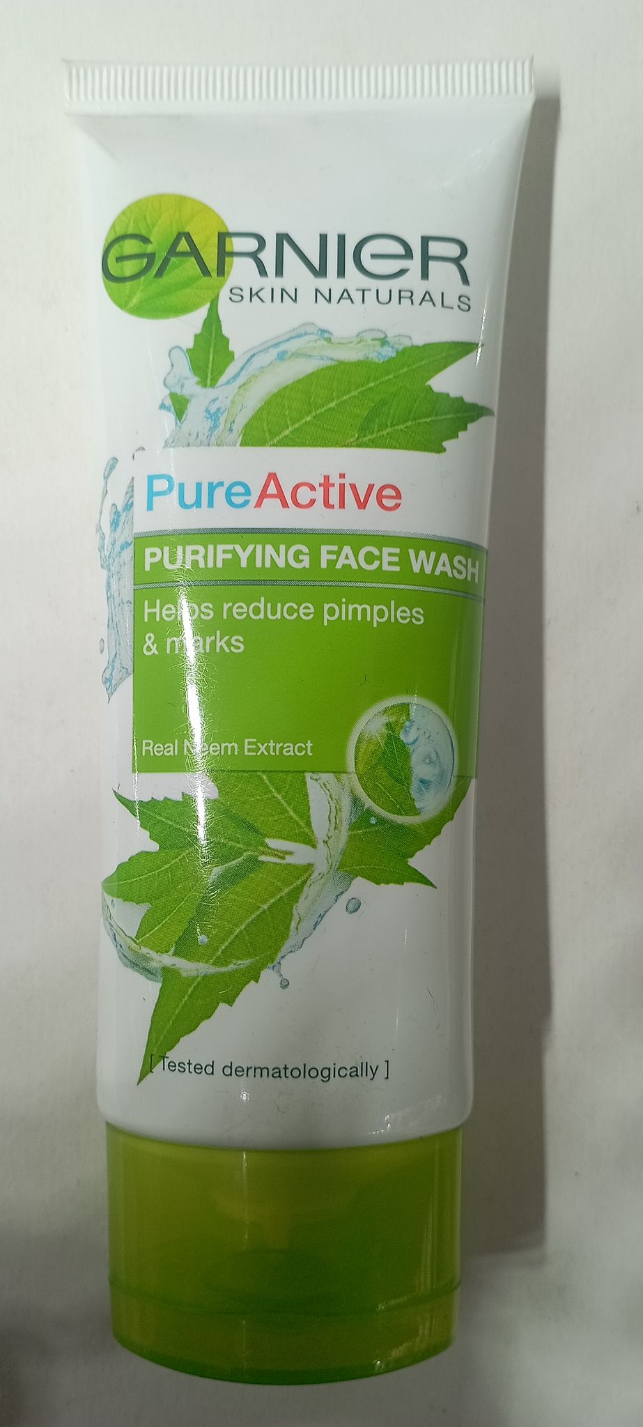 Garnier skin naturals pure active purifying face wash real neem