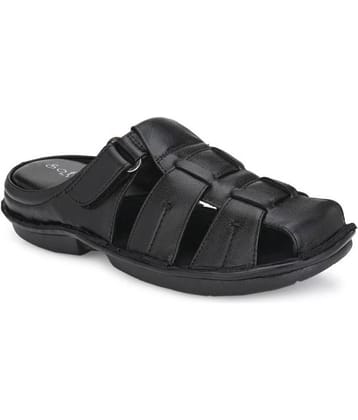 softio Black Flip Flops