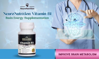 OXFORD EXPERTS  Vitamin B1-60 Tablest (Harvard Trained Experts Developed Formula) Pack of 1 By NeuroNutrition