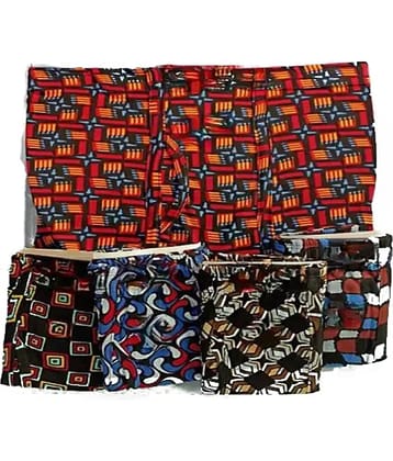 Cavenders Pack of 5 Nylon Trunks For Men's ( Multicolor )