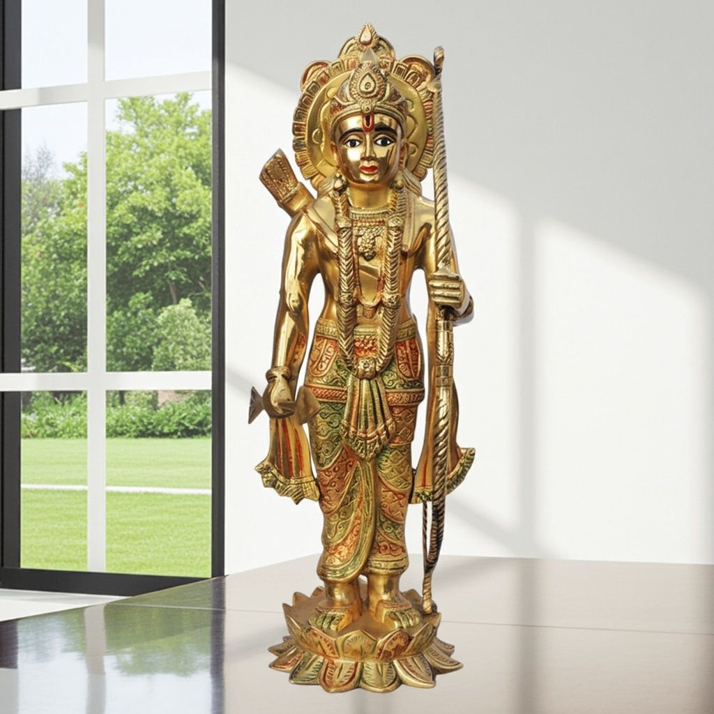 Brass Showpiece Laxman Ji Idol Statue (BSMAS1419 L)