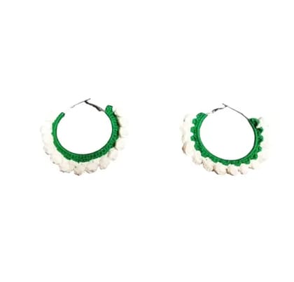 Handmade Crochet Boho Earrings - Lightweight & Colorful Handmade Crochet Boho Earrings - Lightweight & Colorful