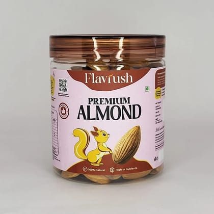 Flavrush Premium California Almonds - 250g Jar