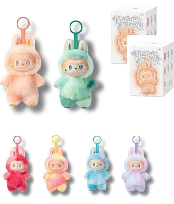 La-bubu Doll Birthday Gift Cartoon Character Toy, la bubu Keychain Soft & Cuddly Doll (Pack of 1)