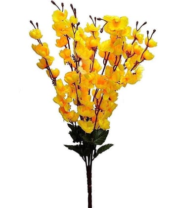 REAL PBR - Yellow Blossom Artificial Flowers Bunch ( Pack of 1 ) REAL PBR - Yellow Blossom Artificial Flowers Bunch ( Pack of 1 )