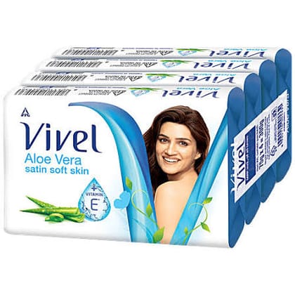 Vivel Aloe vera soap 75G4 pack of 4 EXP 05/27