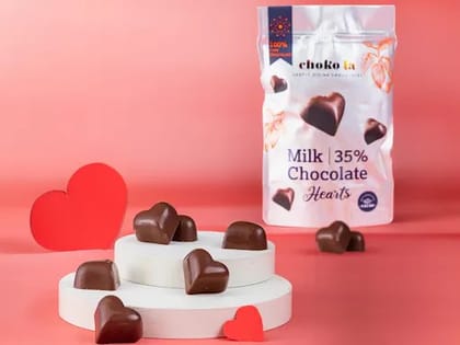 Milk Chocolates Heart