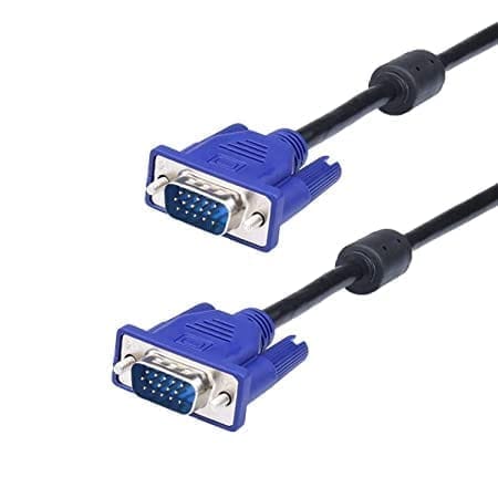 VGA Cable Male to Male for PC monitor, Tv LCD, Plasma, CCTV DVR, Projector 5 Mtr