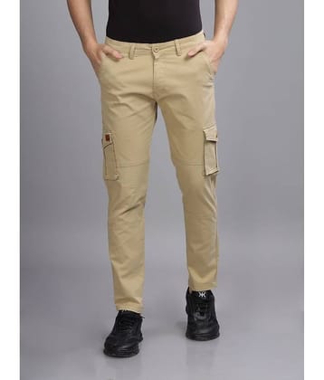 Paul Street Slim Flat Men's Cargos - Silver ( Pack of 1 )