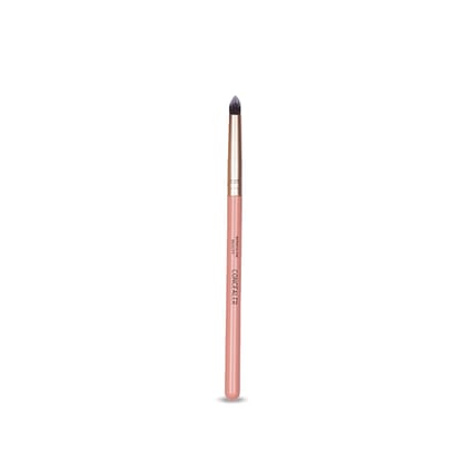 BUNGALOW BEAUTY Premium Concealer Brush, Rose Gold Handle, Synthetic Bristles, Angled Design for Precise Application