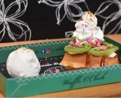 Fruitt Up Waffle