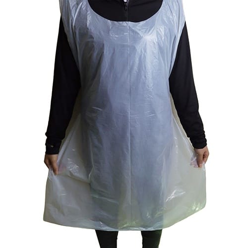 Enviclean Compostable Industrial Apron (500 Pcs) | 100% Biodegradable Protective Gear | Cleanroom Safety