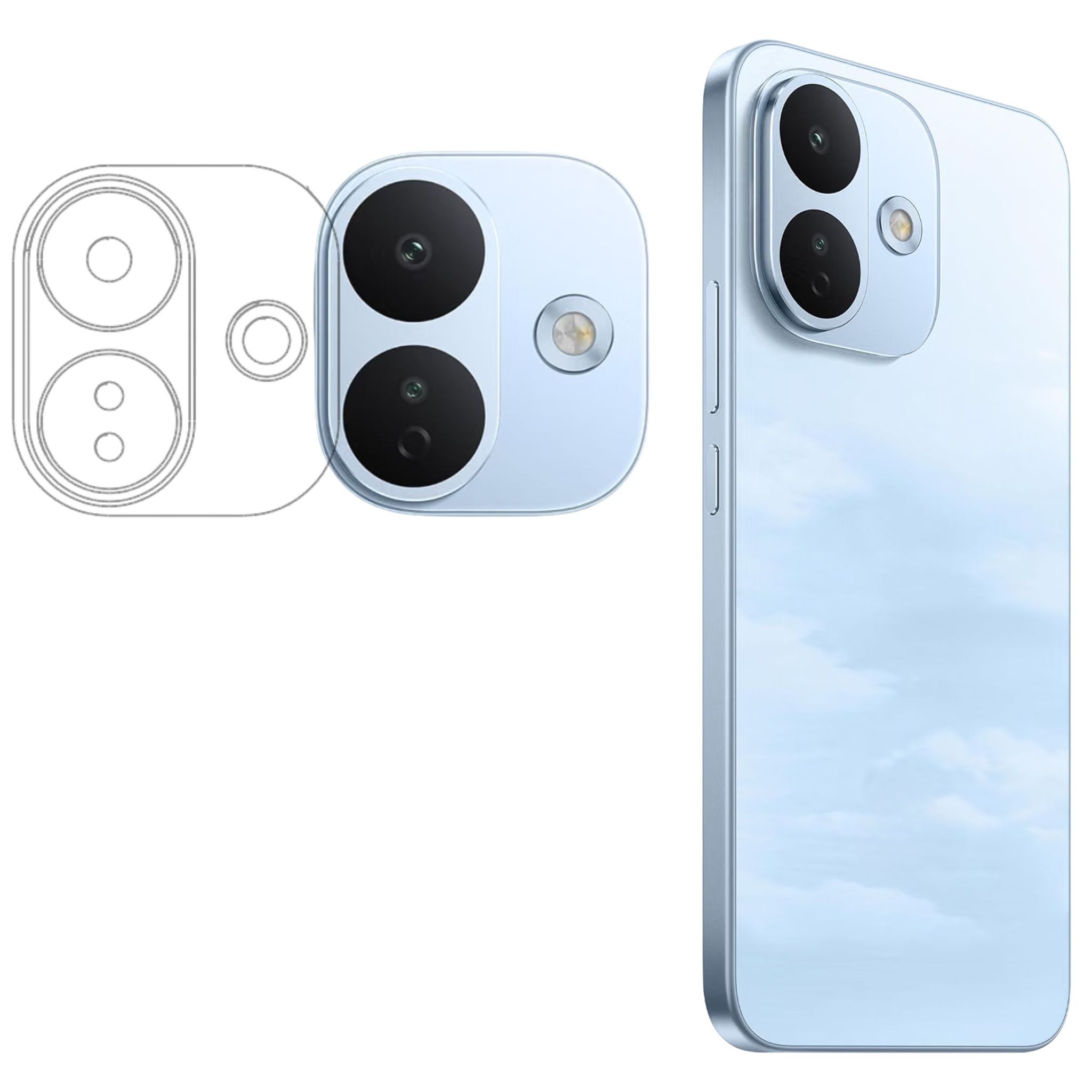 ISAAK Back Camera Lens Protector compatible for Redmi Note 17 Pro 5G (Pack of 1)