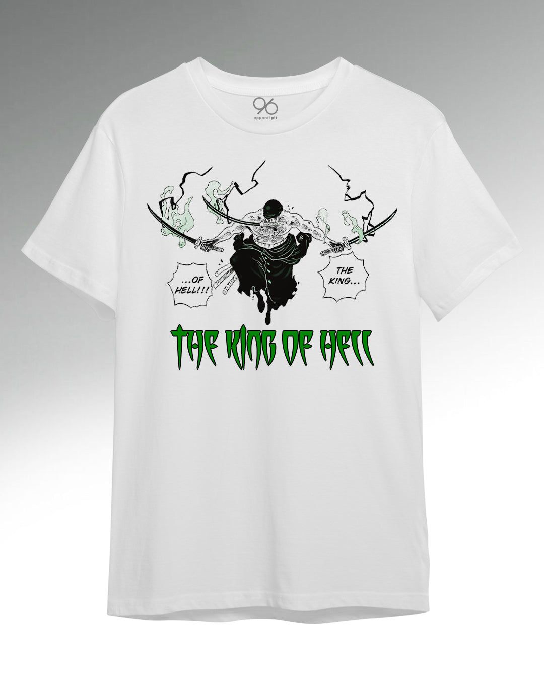 The King Of HELL-Small / White