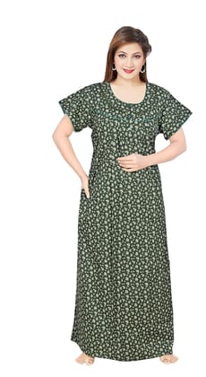 Satyam Nighties Women Premium Cotton Nighty With Pocket