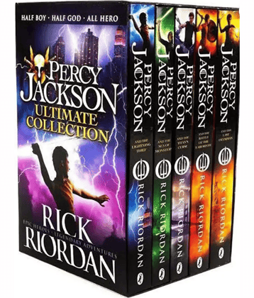 Percy Jackson: Complete Series ( Set Of 5 Books)  (Paperback, Rick Riordan)