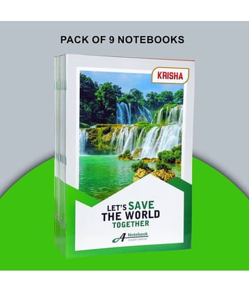KRISHA BOOK MANUFACTURING - Other Composition Notebooks ( Pack of 9 )
