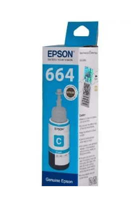 Epson 664 CY Ink Bottle (Cyan) - 70 ml