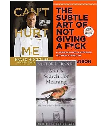Can't Hurt Me + The Subtle Art + Man's Search For Meaning