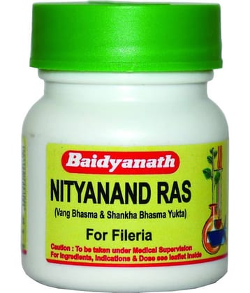 Baidyanath Nityaanad Ras 40 Tablet (Pack of 2)