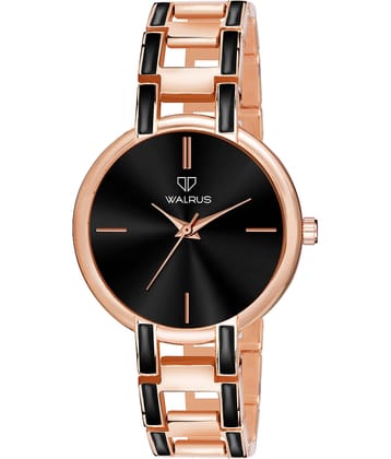 Walrus - Rose Gold Stainless Steel Analog Womens Watch