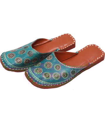 Raj - Green Women's Mules